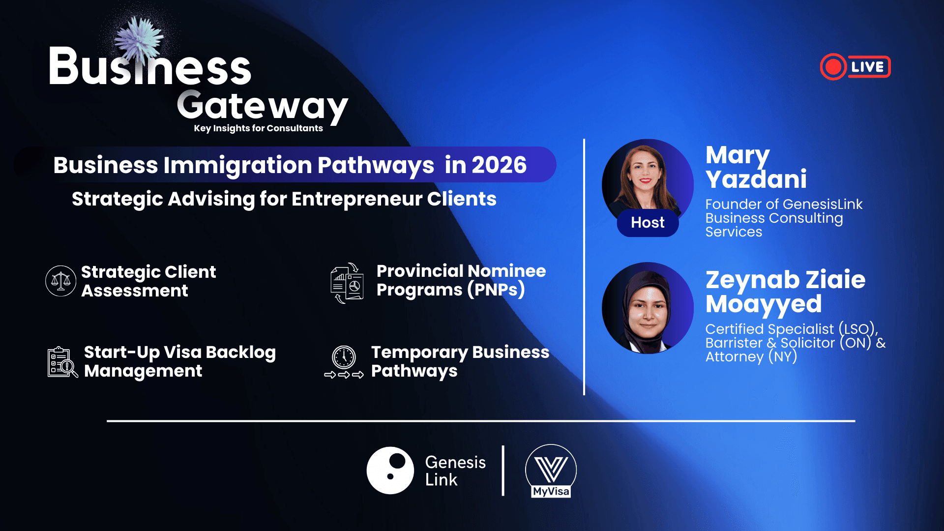 Business Immigration Pathways in 2026: Strategic Advising for Entrepreneur Clients (PNPs, C11/ICT & SUV Backlog Strategy)